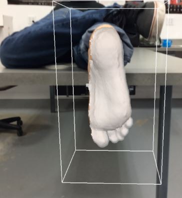 3D foot scan